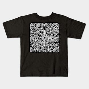 Spider Web Design Kids T-Shirt